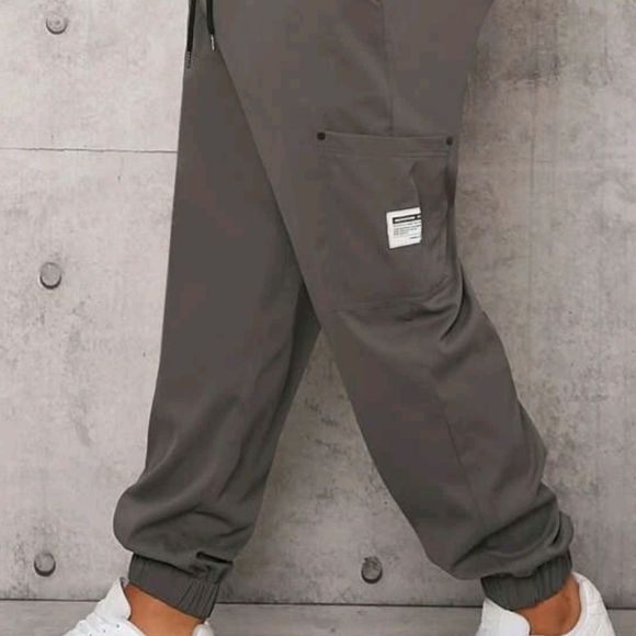 Mens Dark Gray Joggers - Picture 5 of 8